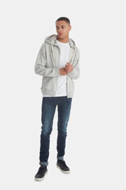 thumbnail: Blend Big gemêleerd sweatvest Plus Size stone mix