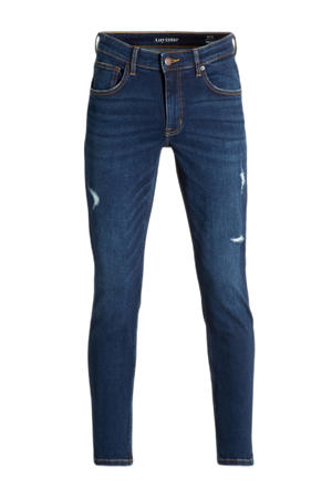 Athletic fit jeans donkerblauw