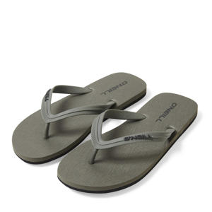 Profile Small Logo Sandals  teenslippers donkergroen