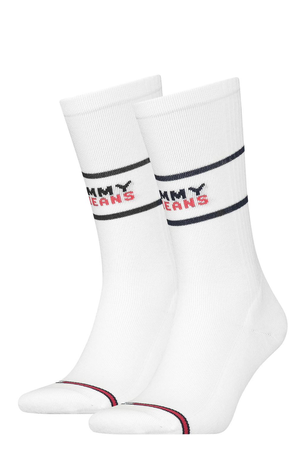 Tommy Hilfiger sokken met logo - set van 2 wit
