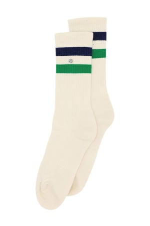 sokken Athletic Stripes ecru