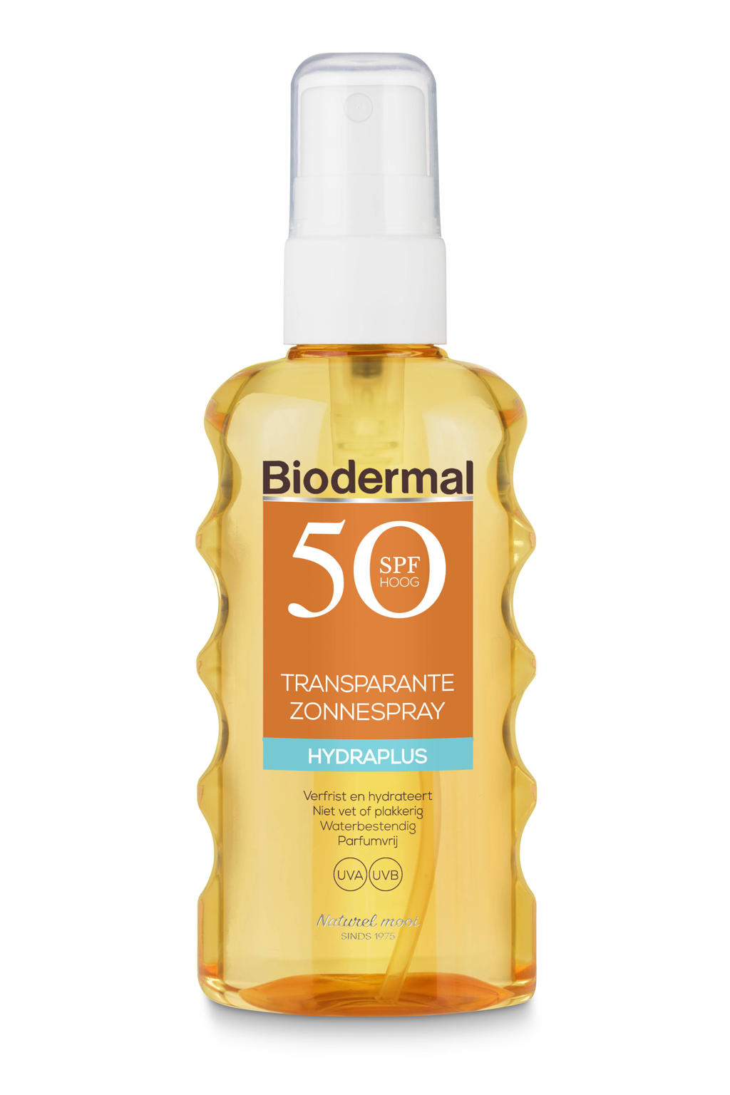 Biodermal Hydraplus transparante zonnebrand zonnespray - SPF50 - 175 ml