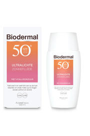 thumbnail: Biodermal Ultralichte Zonnefluide zonnebrand gezicht - SPF50+ - 40 ml