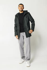 thumbnail: America Today regenjas Jace van polyester dark green