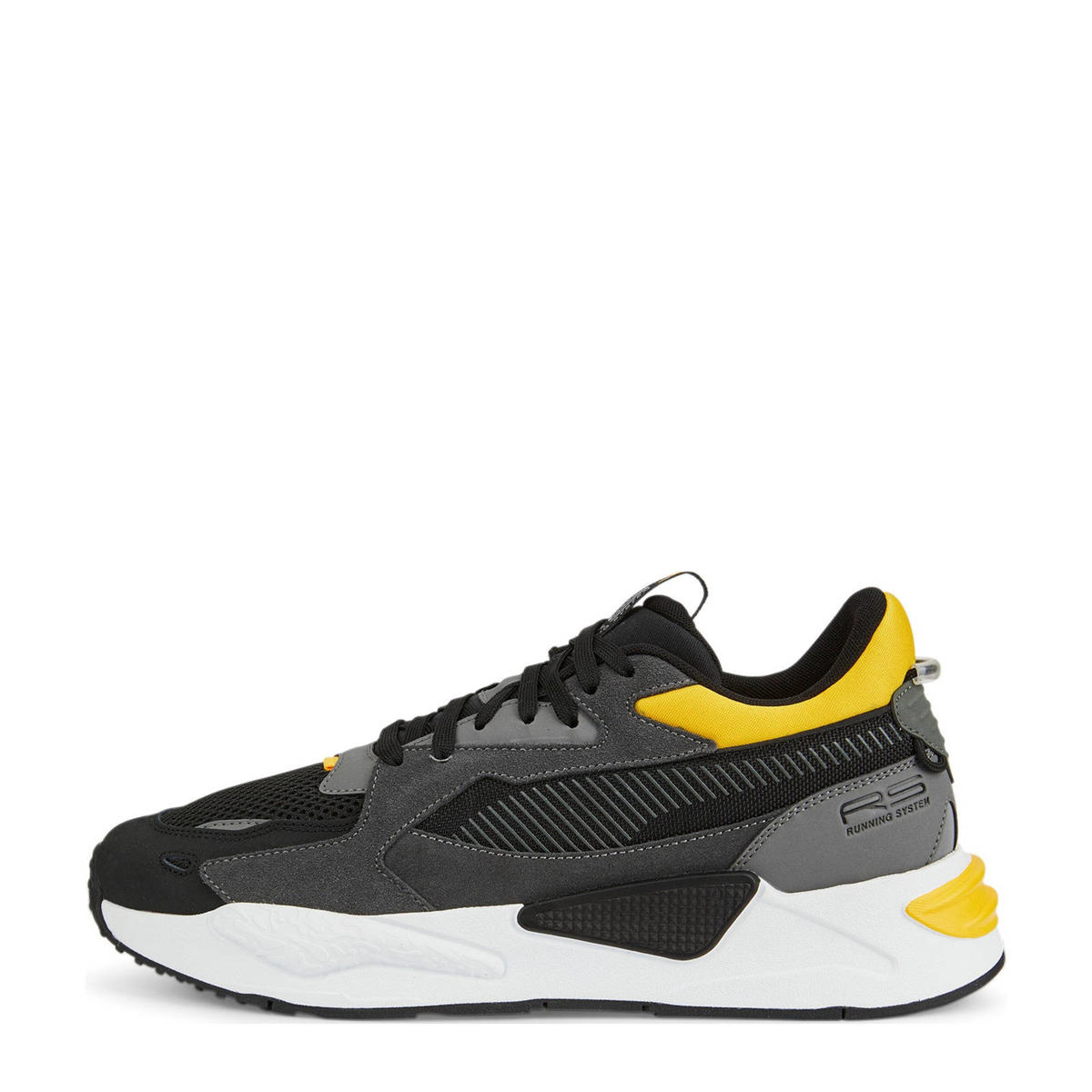 Puma Reinvention sneakers zwart/grijs/geel | Union