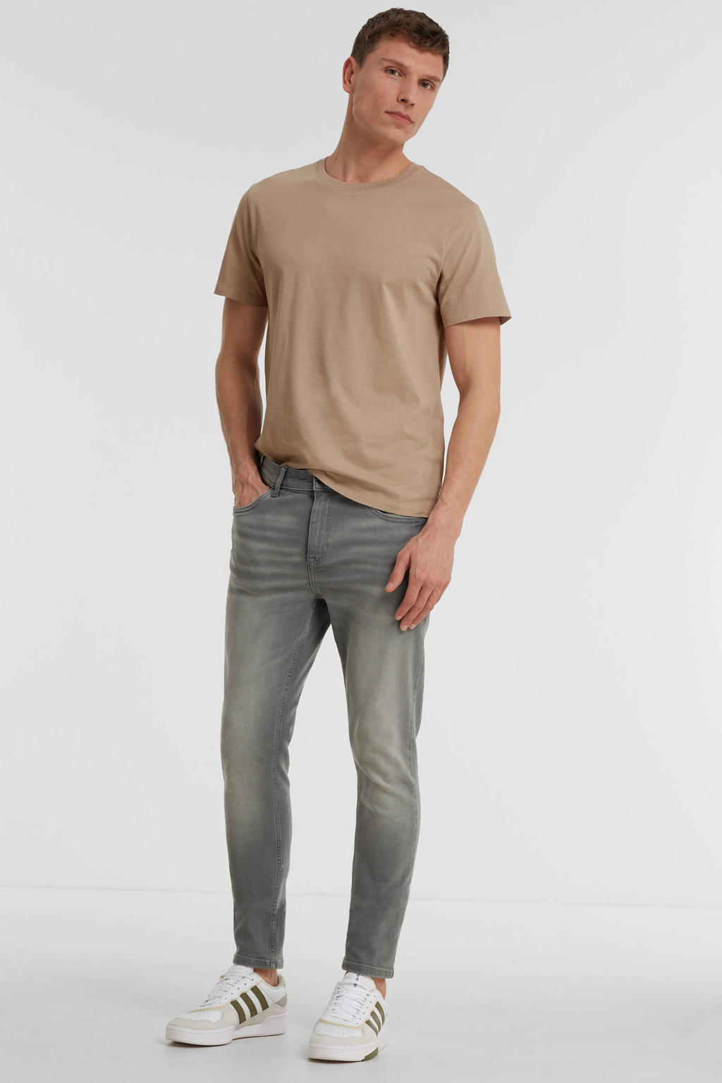 anytime skinny jeans grijs