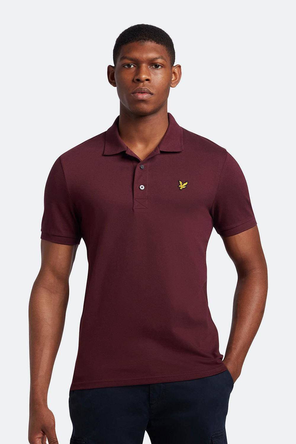 Burgundy polo hotsell