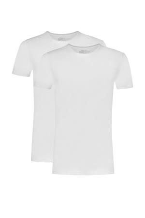 ondershirt (set van 2) wit