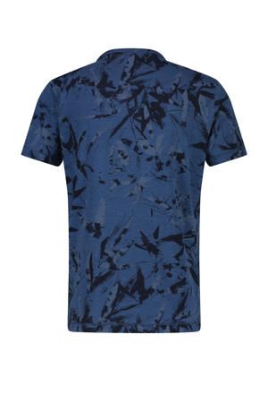 polo met all over print travel blue