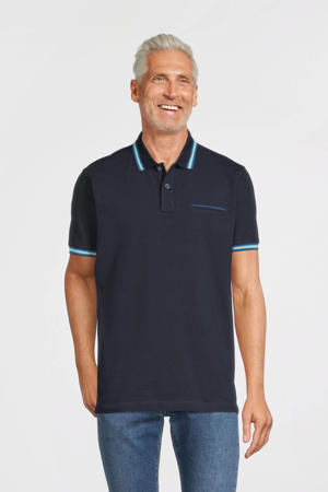polo met contrastbies classic navy
