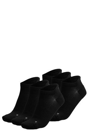   sportsokken - set van 6 zwart