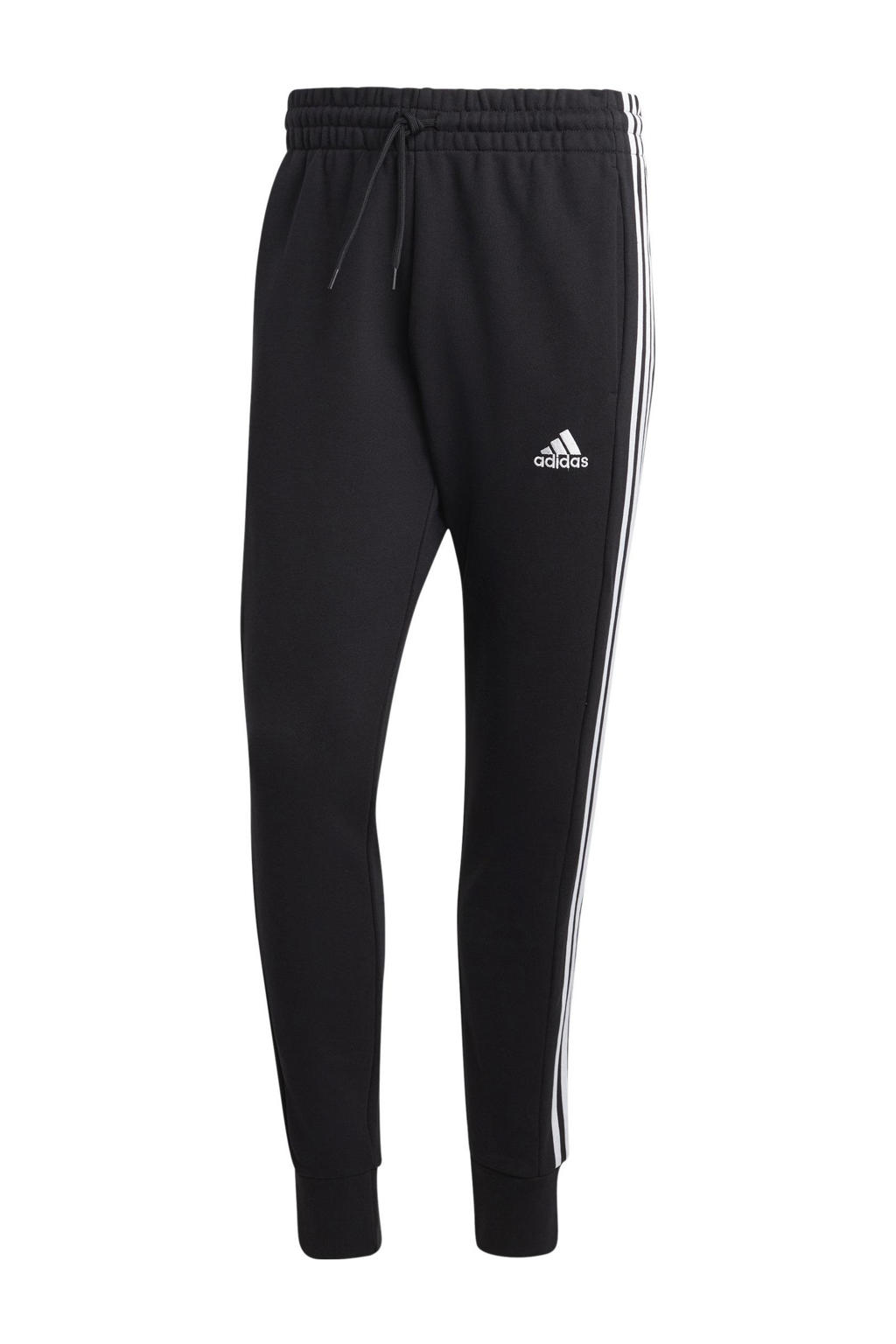 Zwart en witte heren adidas Sportswear joggingbroek van katoen 