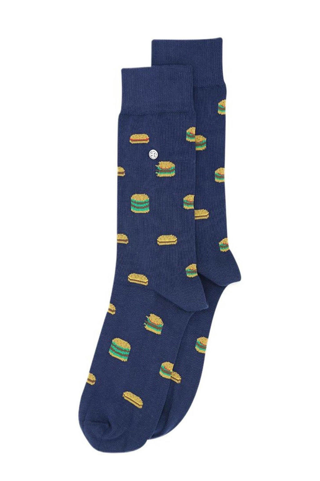 Alfredo Gonzales sokken Burgers donkerblauw