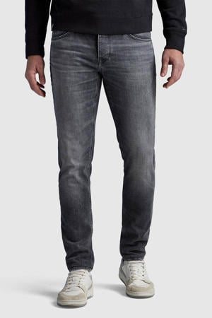 slim fit jeans Riser grey stone wash