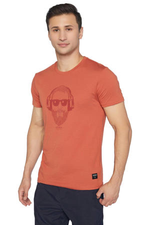 outdoor T-shirt Akera oranje