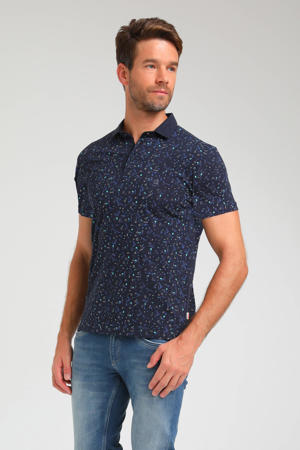 polo met all over print navy
