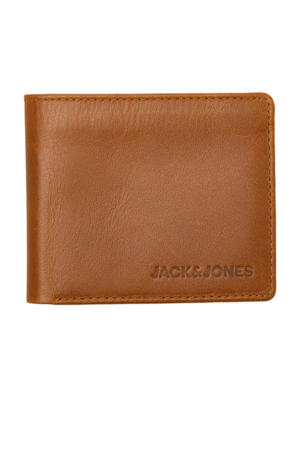 leren portemonnee JACSIDE cognac