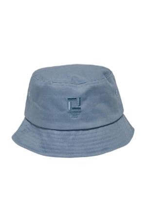bucket hat ONSJILL met logo blauw