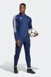 thumbnail: adidas Performance Senior  sportbroek Tiro donkerblauw/wit