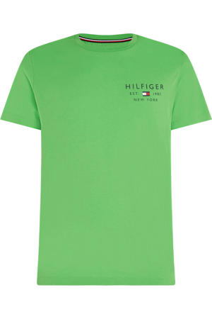 T-shirt Plus Size met logo spring lime
