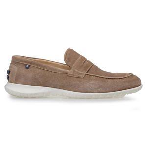 De Wolker 02.01  suede loafers beige