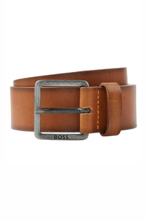 leren riem Jeeko cognac