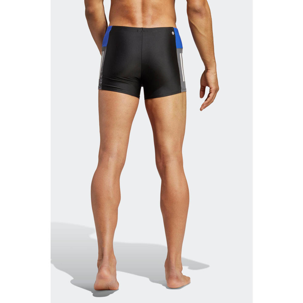 adidas Performance Infinitex zwemboxer zwart/grijs/blauw