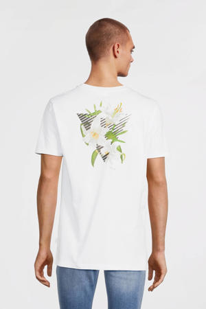 regular fit T-shirt van biologisch katoen white