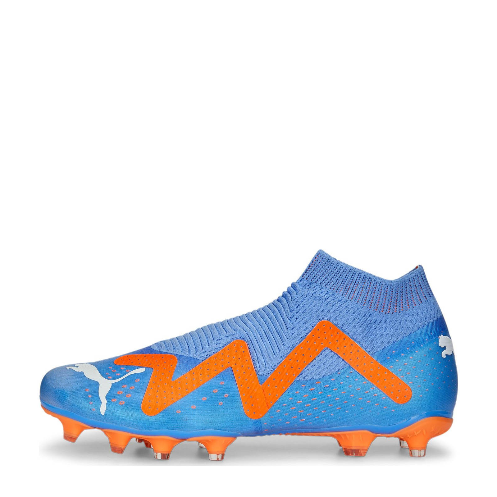 Future Match LL voetbalschoenen blauw oranje