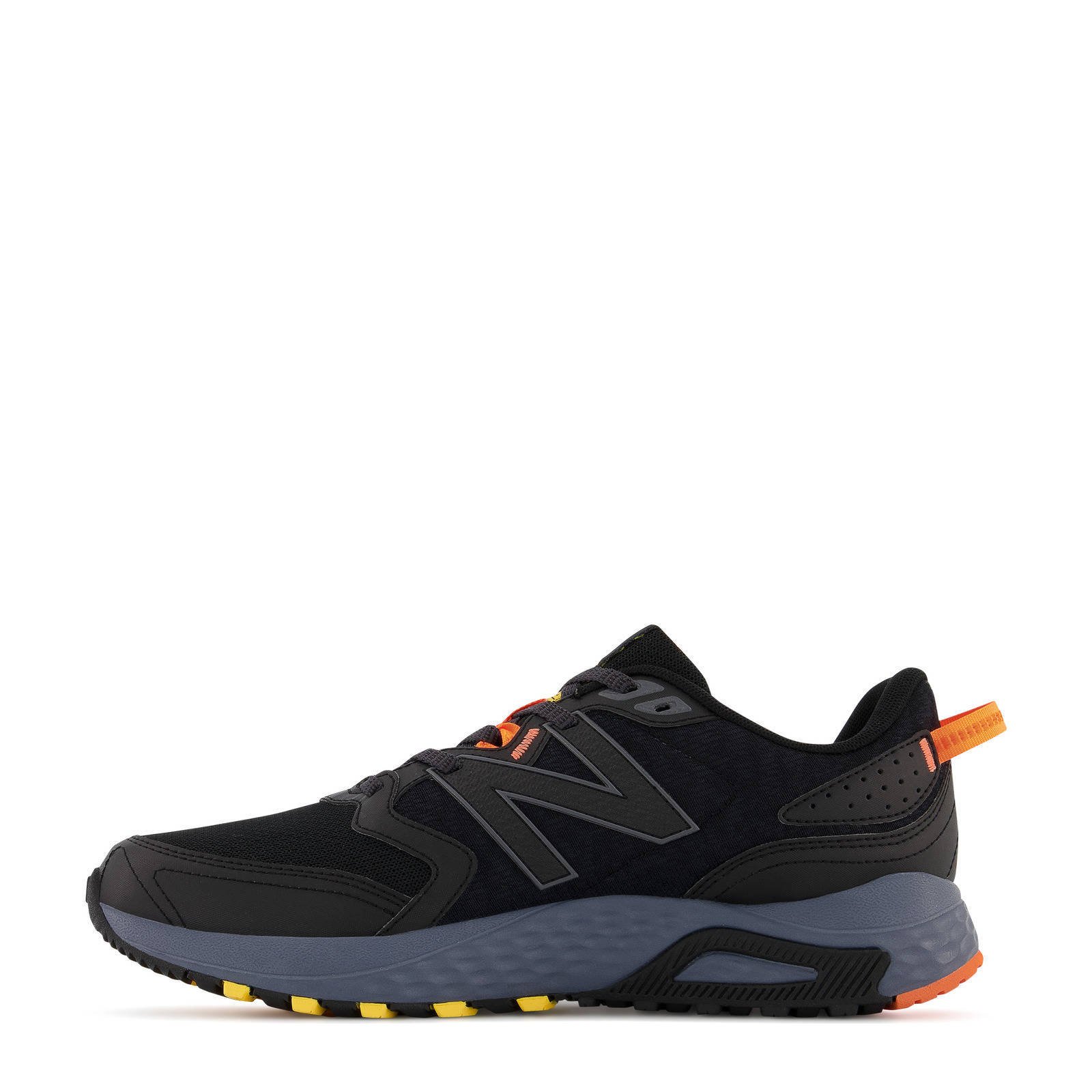 New Balance 410 V7 trail hardloopschoenen zwart oranje Union River