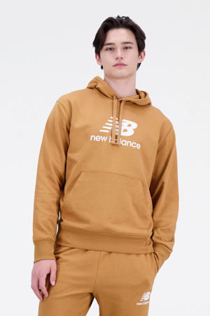 hoodie Essentials Stacked geel/wit