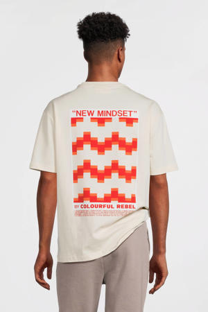 T-shirt New Mindset Blocks van biologisch katoen light kit