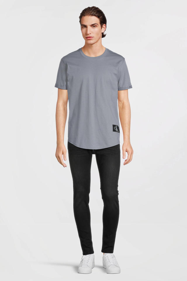 calvin klein jeans t shirt grey