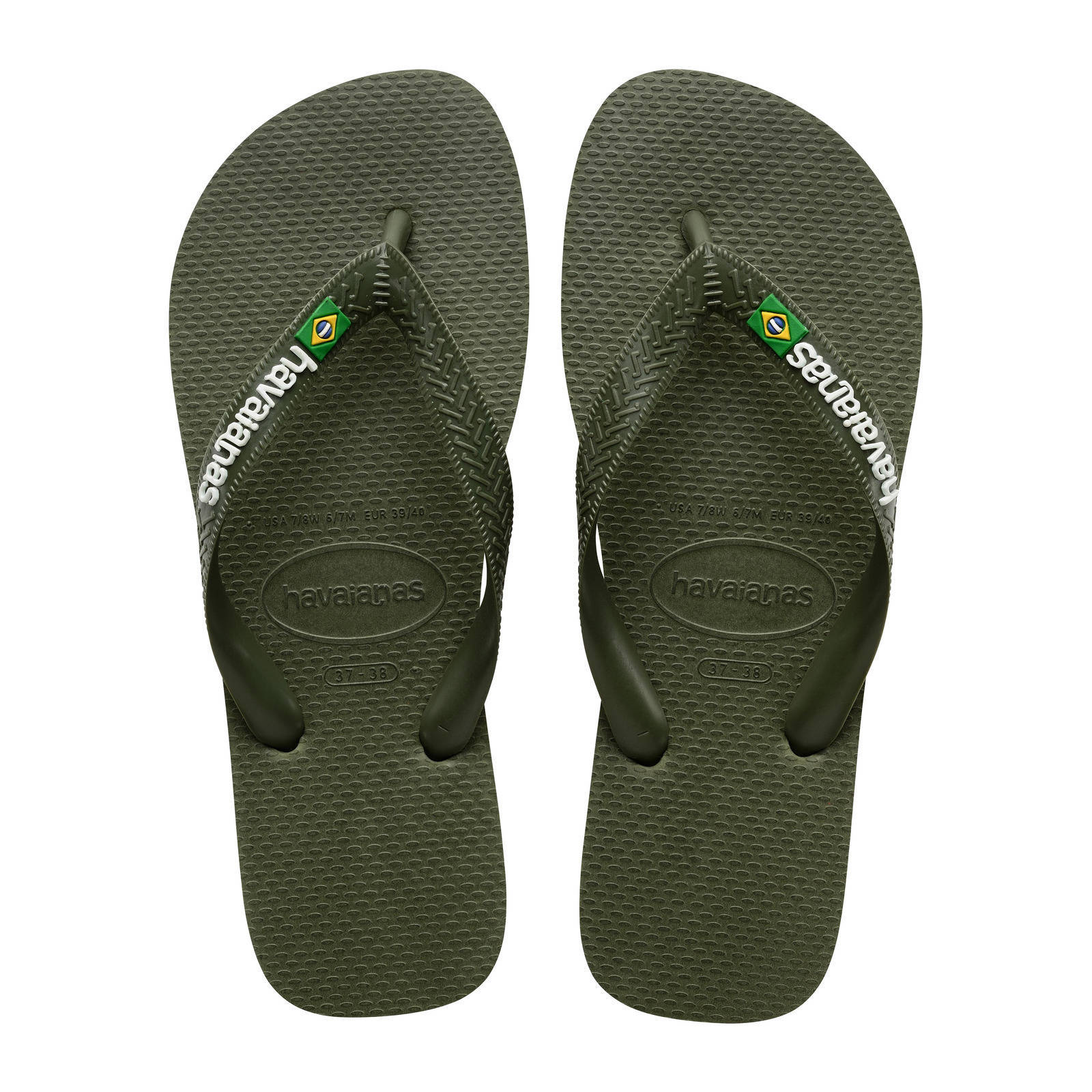 Groene havaianas outlet