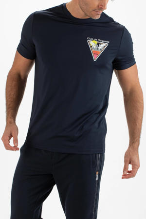   sport T-shirt Kaylyn donkerblauw