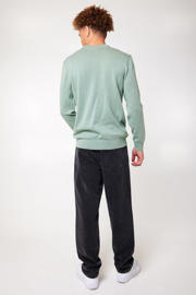 thumbnail: America Today gemÃªleerde trui van katoen soft green