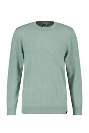 thumbnail: America Today gemÃªleerde trui van katoen soft green