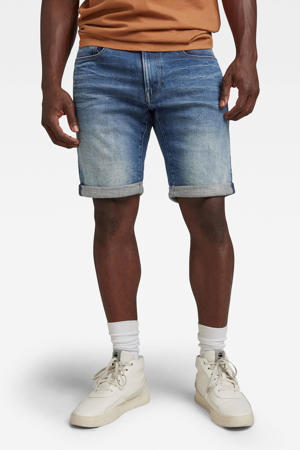 3301 slim fit short faded clear sky