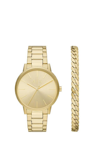 horloge AX7144SET goudkleurig