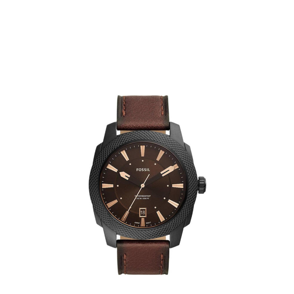 Fossil horloge FS5972 Machine zwart