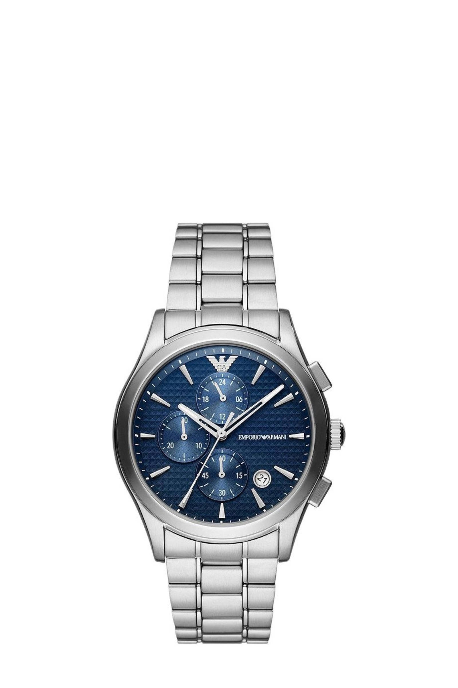 Emporio armani horloge zilver sale