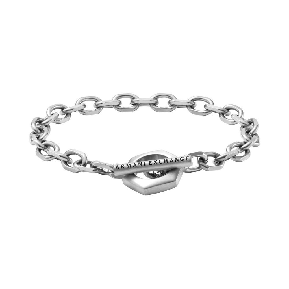 Armani Exchange armband AXG0103040 Classic zilverkleurig