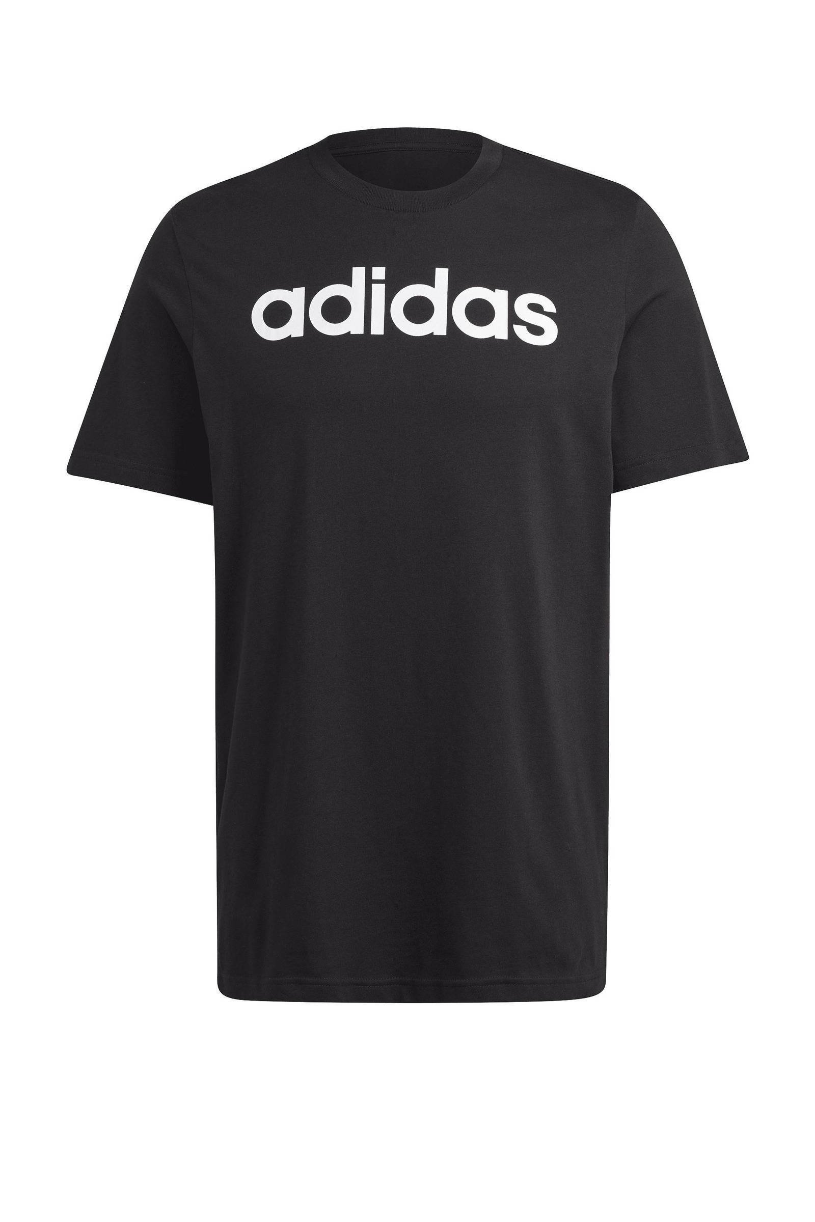 Adidas t shirt zwart sale