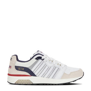 SI-18 RANNELL  sneakers wit/donkerblauw/rood