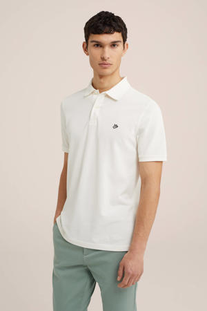 slim fit polo new ivory