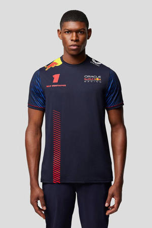 Red Bull Racing Driver T-shirt donkerblauw