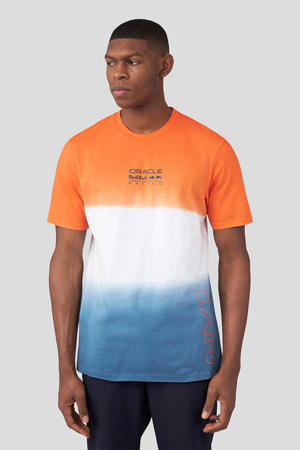 Red Bull Racing Driver T-shirt oranje/wit/blauw