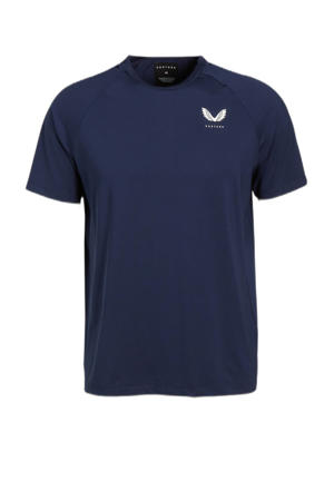   sport T-shirt Protek donkerblauw