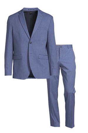 slim fit kostuum SLHSLIM moonlight blue