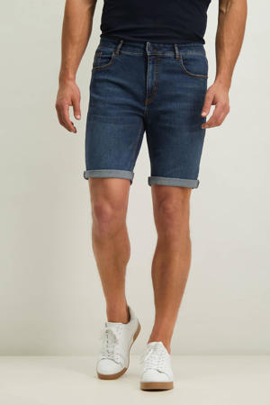 State of Art slim fit short kobalt uni